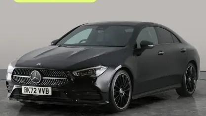 Begagnad Mercedes CLA180 AMG Line Premium Plus 136 HK (100 kW) 2022 Svart Sedan