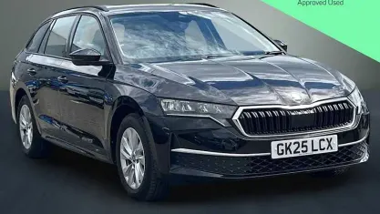 Used Skoda Octavia SE Technology 150 HP (110 kW) 2025 Black Estate