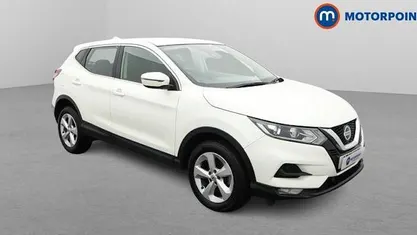 White Used 2021 Nissan Qashqai Acenta Premium SUV | £15,949 (Fair price)