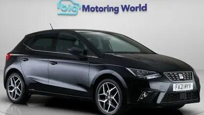 Używany Seat Ibiza XCELLENCE 110 KM (80 kW) 2021 Czarny Hatchback