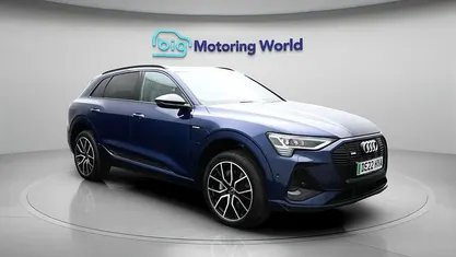 Used Audi e-tron Black Edition 230 kW (313 HP) 2022 Blue SUV