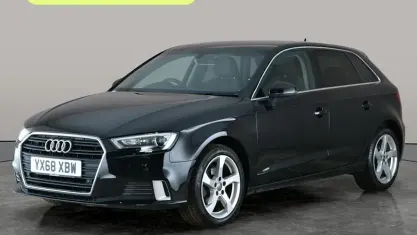 Used Audi A3 Sportback Sport 150 HP (110 kW) 2018 Black Hatchback