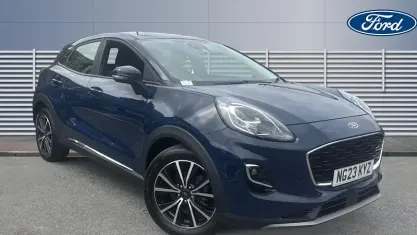 Used Ford Puma Titanium 125 HP (91 kW) 2023 Blue SUV