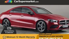 Red Used 2022 Mercedes CLA180 AMG Line Premium Sedan | £23,197 (Fair price)