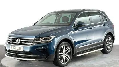 Used VW Tiguan Elegance 150 HP (110 kW) 2021 Blue SUV