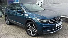 Blue Used 2021 VW Tiguan Elegance SUV | £23,489 (Fair price)