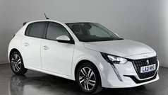White Used 2021 Peugeot 208 Allure Premium Hatchback | £14,350 (Fair price)