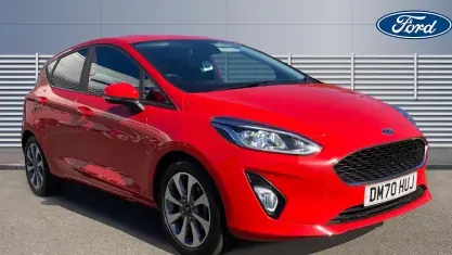 Usado Ford Fiesta Trend 125 HP (91 kW) 2021 Vermelho Citadino