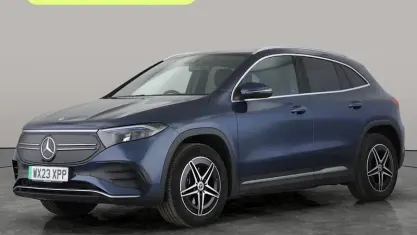 Used Mercedes EQA250+ AMG line 139 kW (190 HP) 2023 Blue SUV