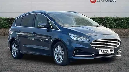 Used Ford S-MAX Titanium 150 HP (110 kW) 2019 Blue MPV