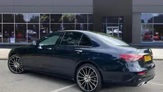 Blue Used 2022 Mercedes E400 AMG line Sedan | £38,439 (Fair price)