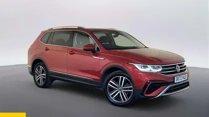 Used VW Tiguan Allspace Elegance 150 HP (110 kW) 2022 Red SUV