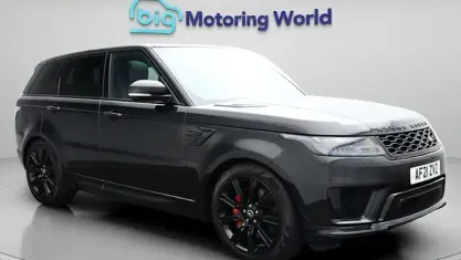 Begagnad Land Rover Range Rover Sport HSE Dynamic 404 HK (297 kW) 2021 Svart SUV
