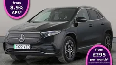 Black Used 2022 Mercedes EQA250 AMG line SUV | £20,800 (Fair price)