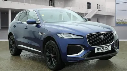 Used Jaguar F-Pace R-Dynamic 204 HP (150 kW) 2021 Blue SUV