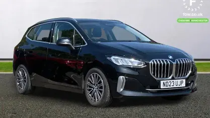 Used BMW 225 Active Tourer Luxury Line 245 HP (180 kW) 2023 Black MPV