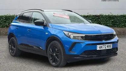 Used Vauxhall Grandland X GS Line 131 HP (96 kW) 2022 Blue SUV