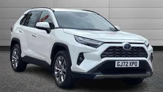 White Used 2022 Toyota RAV4 Hybrid SUV | £28,495 (Fair price)