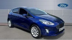 Blue Used 2017 Ford Fiesta Titanium Hatchback | £8,204 (Fair price)
