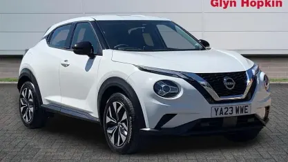 Used Nissan Juke Acenta 114 HP (83 kW) 2023 White SUV