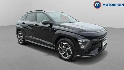 Gebraucht Hyundai Kona N Line 129 PS (94 kW) 2025 Schwarz SUV
