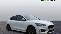 White Used 2019 Ford Focus ST-Line Hatchback | £12,495 (Fair price)