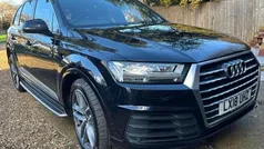 Black Used 2018 Audi Q7 S-Line SUV | £24,899 (Fair price)