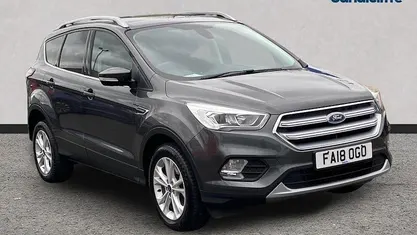 Used Ford Kuga Titanium 120 HP (88 kW) 2018 Grey SUV