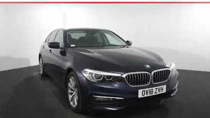 Used BMW 520 Competition Edition 190 HP (139 kW) 2018 Blue Sedan