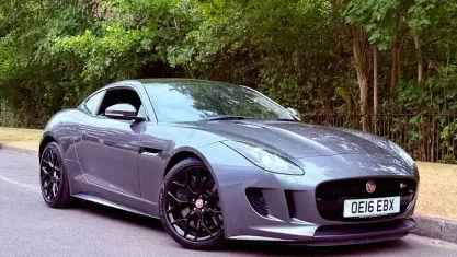 Used Jaguar F-Type Supercharged 381 HP (280 kW) 2016 Grey Coupe
