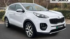 White Used 2017 Kia Sportage GT-Line SUV | £11,495 (Fair price)