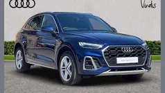 Blue Used 2021 Audi Q5 S-Line SUV | £28,900 (Fair price)