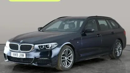 Usado BMW 520 M Sport 190 CV (139 kW) 2019 Negro Familiar