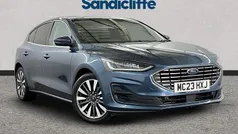 Blue Used 2023 Ford Focus Titanium X Hatchback | £14,989 (Fair price)