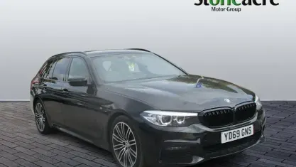 Used BMW 520 M Sport 190 HP (139 kW) 2020 Black Estate