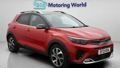 Used Kia Stonic GT-Line S 120 HP (88 kW) 2021 Red SUV
