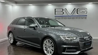 Begagnad Audi A4 S-Line 190 HK (139 kW) 2018 Grå Kombi