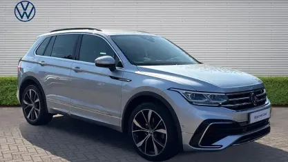 Used VW Tiguan R-line 150 HP (110 kW) 2023 Silver SUV