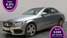 Grey Used 2017 Mercedes C250 AMG line Sedan | £15,027 (Fair price)