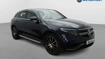 Usado Mercedes EQC400 AMG line 300 kW (408 HP) 2021 Azul SUV