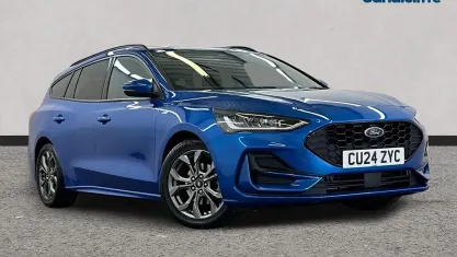 Used Ford Focus ST-Line 155 HP (114 kW) 2024 Blue Estate