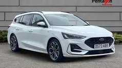 White Used 2023 Ford Focus ST-Line X Estate | £18,249 (Fair price)