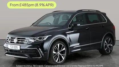 Black Used 2023 VW Tiguan R-line SUV | £28,069 (Fair price)