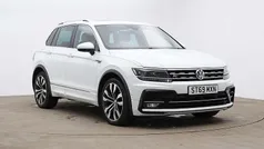 White Used 2019 VW Tiguan R-line SUV | £21,480 (Fair price)