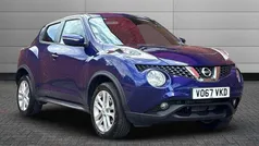 Blue Used 2017 Nissan Juke N-Connecta SUV | £8,195 (Fair price)