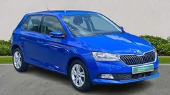 Blue Used 2021 Skoda Fabia SE Hatchback | £9,990 (Fair price)