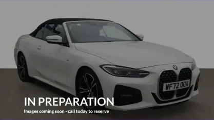 Używany BMW 420 M Sport 190 KM (139 kW) 2022 Biały Kabriolet