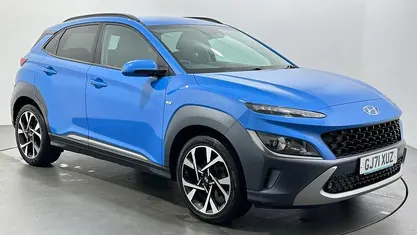 Used Hyundai Kona Premium 120 HP (88 kW) 2021 Blue SUV