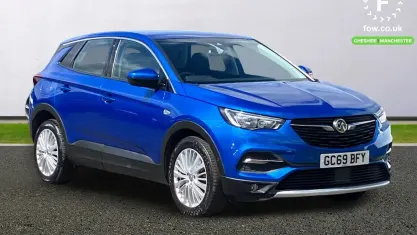 Used Vauxhall Grandland X 131 HP (96 kW) 2019 Blue SUV