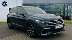Blue Used 2021 VW Tiguan R-line SUV | £23,945 (Fair price)